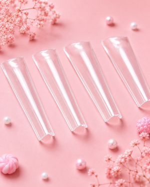 Capsules C Curve transparentes pour pose professionnelle