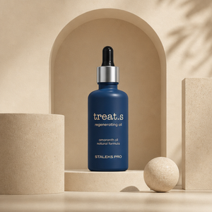 Huile Treat.s pour finition de pédicure et massage des pieds
