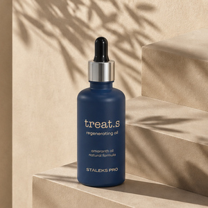 Huile régénérante pour pieds aux vitamines A et E Treat.s 50 ml